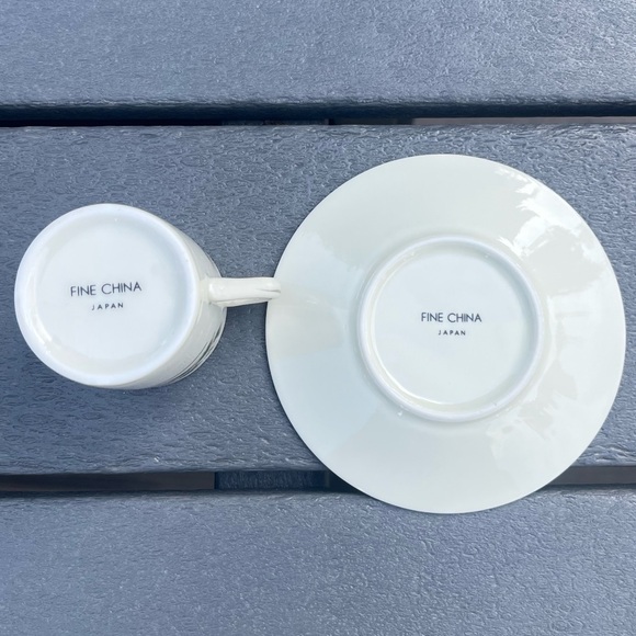 Vintage Caldor; Porcelain Ware; Set of 4 Demitasse Cap & Saucer; In Box - Picture 3 of 7